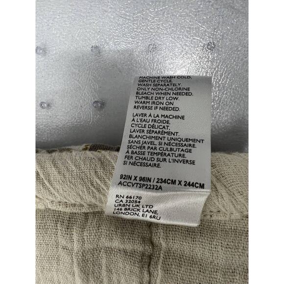 Amber Lewis For Anthropologie Sweetwater Quilt Queen Neutral - Picture 9 of 10